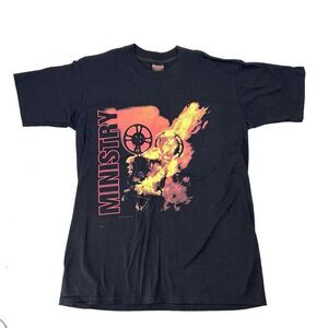 Vintage 1996 Ministry Sphinctour Concert Tour T-Shirt Mens Size Large